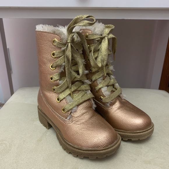 Rose gold boots - Picture 2 of 5